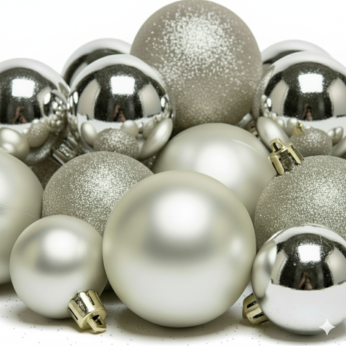 Boule de Noël Perle (Incassable)