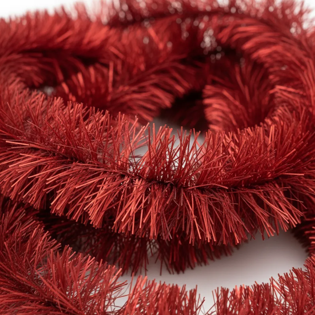 Guirlande de Noël Rouge 2,70m